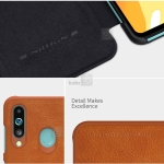 کیف محافظ چرمی نیلکین سامسونگ Nillkin Qin Case For Samsung Galaxy A60