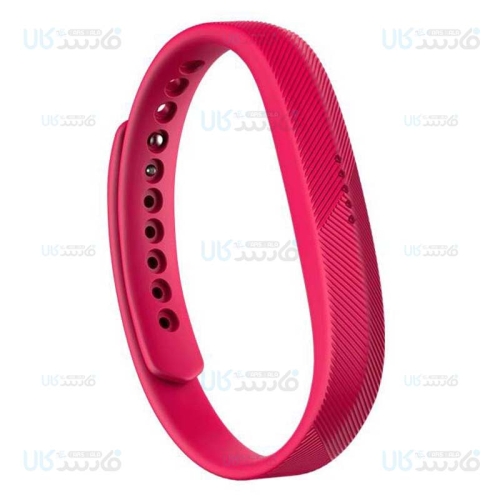 بند سیلیکونی مچ بند هوشمند فیت بیت Silicone Classic Wrist Strap For Fitbit Flex 2
