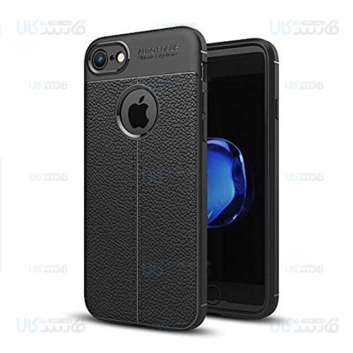 قاب ژله ای طرح چرم اپل Auto Focus Jelly Case For Apple iPhone 7 8