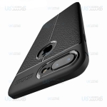 قاب ژله ای طرح چرم اپل Auto Focus Jelly Case For Apple iPhone 7 Plus 8 Plus