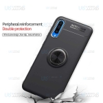 قاب ژله ای طرح چرم انگشتی سامسونگ Becation A.F Magnetic Ring For Samsung Galaxy A10s