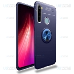 قاب ژله ای طرح چرم انگشتی شیائومی Becation A.F Magnetic Ring For Xiaomi Redmi Note 8