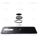قاب ژله ای طرح چرم انگشتی شیائومی Becation A.F Magnetic Ring For Xiaomi Redmi Note 8 Pro