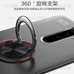 قاب ژله ای طرح چرم انگشتی شیائومی Becation A.F Magnetic Ring For Xiaomi Redmi Note 8 Pro
