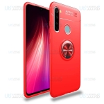 قاب ژله ای طرح چرم انگشتی شیائومی Becation A.F Magnetic Ring For Xiaomi Redmi Note 8T