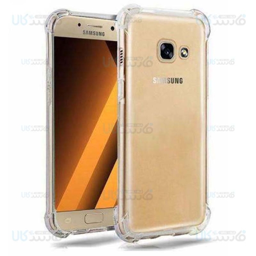 قاب محافظ ژله ای کپسول دار 5 گرمی سامسونگ Clear Tpu Air Rubber Jelly Case For Samsung Galaxy A7 2017