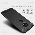 قاب محافظ ژله ای نوکیا Fiber Carbon Rugged Armor Case For Nokia 6.2 7.2