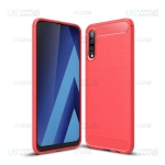 قاب محافظ ژله ای سامسونگ Fiber Carbon Rugged Armor Case For Samsung Galaxy A70s