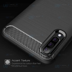 قاب محافظ ژله ای سامسونگ Fiber Carbon Rugged Armor Case For Samsung Galaxy A70s