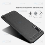 قاب محافظ ژله ای سامسونگ Fiber Carbon Rugged Armor Case For Samsung Galaxy A70s