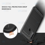قاب محافظ ژله ای شیائومی Fiber Carbon Rugged Armor Case For Xiaomi Redmi Note 8T