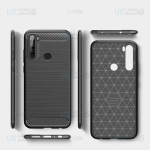 قاب محافظ ژله ای شیائومی Fiber Carbon Rugged Armor Case For Xiaomi Redmi Note 8T