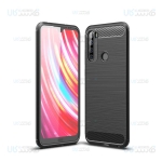 قاب محافظ ژله ای شیائومی Fiber Carbon Rugged Armor Case For Xiaomi Redmi Note 8T