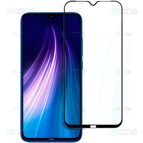 محافظ صفحه نمایش تمام چسب با پوشش کامل شیائومی Full Glass Screen Protector For Xiaomi Redmi Note 8T