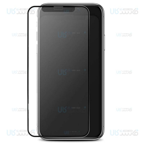 محافظ صفحه نمایش مات تمام چسب با پوشش کامل اپل Full Matte Glass Screen Protector For Apple iPhone 11 / XR