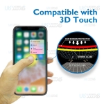 محافظ صفحه نمایش مات تمام چسب با پوشش کامل اپل Full Matte Glass Screen Protector For Apple iPhone 11 / XR