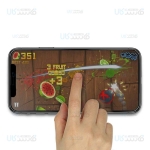 محافظ صفحه نمایش مات تمام چسب با پوشش کامل اپل Full Matte Glass Screen Protector For Apple iPhone 11 / XR