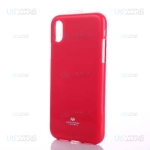 قاب محافظ ژله ای رنگی اپل Mercury Goospery Jelly Case Apple iPhone XS