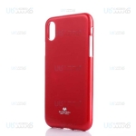 قاب محافظ ژله ای رنگی اپل Mercury Goospery Jelly Case Apple iPhone XS
