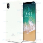 قاب محافظ ژله ای رنگی اپل Mercury Goospery Jelly Case Apple iPhone XS