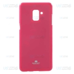 قاب محافظ ژله ای رنگی سامسونگ Mercury Goospery Jelly Case Samsung Galaxy A8 2018