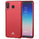 قاب محافظ ژله ای رنگی سامسونگ Mercury Goospery Jelly Case Samsung Galaxy A8 Star A9 Star