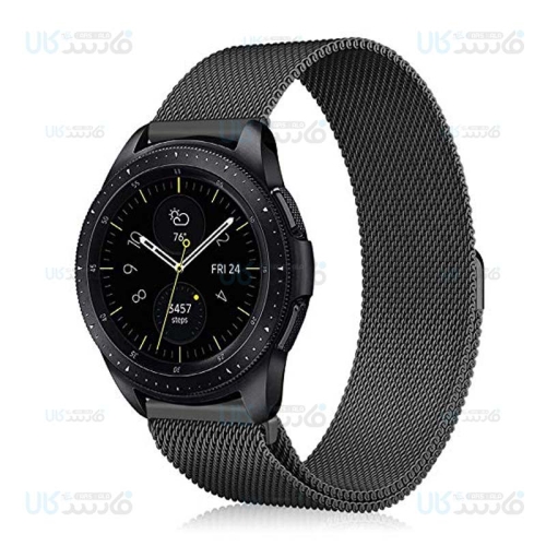 بند فلزی آهن ربایی ساعت هوشمند سامسونگ Milanese Magnetic Loop Band For Samsung Galaxy Watch 42MM