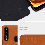 کیف محافظ چرمی نیلکین سامسونگ Nillkin Qin Case For Samsung Galaxy A20s