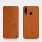 کیف محافظ چرمی نیلکین سامسونگ Nillkin Qin Case For Samsung Galaxy A20s