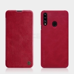 کیف محافظ چرمی نیلکین سامسونگ Nillkin Qin Case For Samsung Galaxy A20s