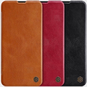 کیف محافظ چرمی نیلکین سامسونگ Nillkin Qin Case For Samsung Galaxy A20s