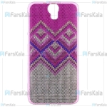 قاب محافظ طرح دار اچ تی سی Patterned Protective Frame Case For HTC One E9