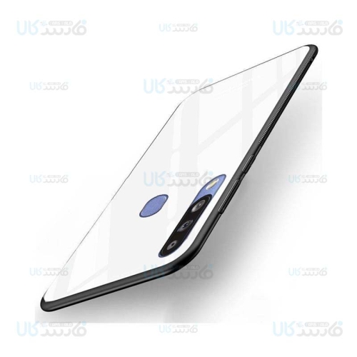 قاب محافظ پشت شیشه ای سامسونگ Tempered Glass Back Case For Samsung Galaxy A40s