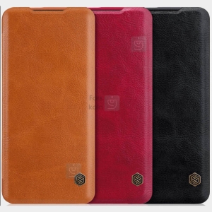کیف محافظ چرمی نیلکین وان پلاس Nillkin Qin Case For OnePlus 7T Pro