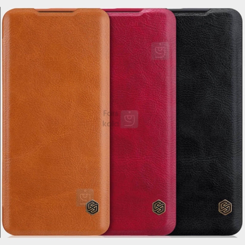 کیف محافظ چرمی نیلکین وان پلاس Nillkin Qin Case For OnePlus 7T Pro