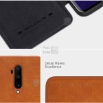 کیف محافظ چرمی نیلکین وان پلاس Nillkin Qin Case For OnePlus 7T Pro