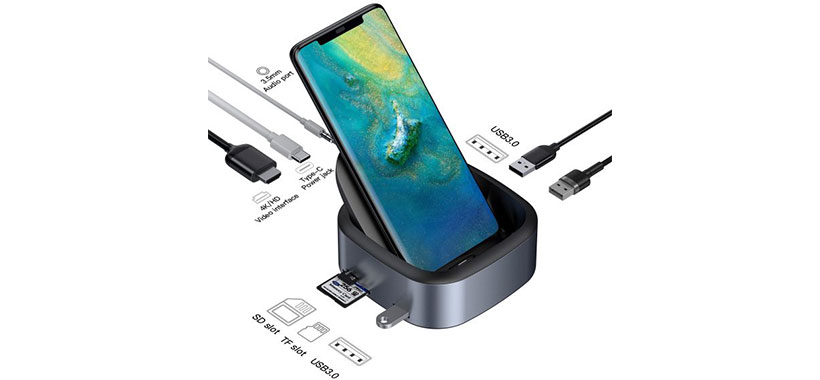 هاب شارژر بیسوس Baseus Mate Docking HUB