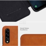 کیف محافظ چرمی نیلکین سامسونگ Nillkin Qin Case For Samsung Galaxy A70s