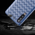 قاب ژله ای طرح چرم حصیری هواوی BV Grid Weaving Case For Huawei P30