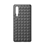 قاب ژله ای طرح چرم حصیری هواوی BV Grid Weaving Case For Huawei P30