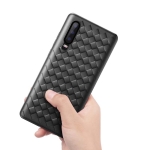 قاب ژله ای طرح چرم حصیری هواوی BV Grid Weaving Case For Huawei P30