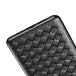 قاب ژله ای طرح چرم حصیری هواوی BV Grid Weaving Case For Huawei P30