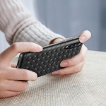 قاب ژله ای طرح چرم حصیری هواوی BV Grid Weaving Case For Huawei P30