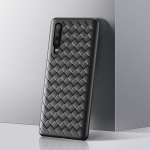 قاب ژله ای طرح چرم حصیری هواوی BV Grid Weaving Case For Huawei P30
