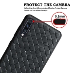 قاب ژله ای طرح چرم حصیری سامسونگ BV Grid Weaving Case For Samsung Galaxy A70