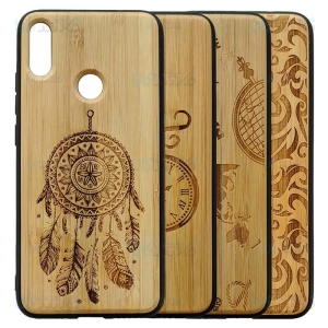 قاب محافظ چوبی بامبو شیائومی Bambo Wood Hard Case For Xiaomi Redmi Note 7 / Note 7 Pro