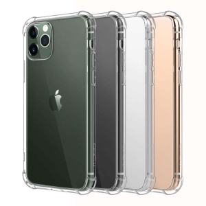 قاب محافظ ژله ای کپسول دار 5 گرمی اپل Clear Tpu Air Rubber Jelly Case For Apple iPhone 11 Pro