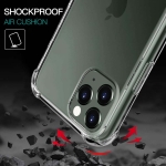 قاب محافظ ژله ای کپسول دار 5 گرمی اپل Clear Tpu Air Rubber Jelly Case For Apple iPhone 11 Pro