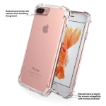 قاب محافظ ژله ای کپسول دار 5 گرمی اپل Clear Tpu Air Rubber Jelly Case For Apple iPhone 7 Plus 8 Plus