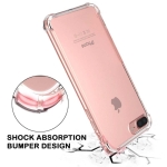 قاب محافظ ژله ای کپسول دار 5 گرمی اپل Clear Tpu Air Rubber Jelly Case For Apple iPhone 7 Plus 8 Plus